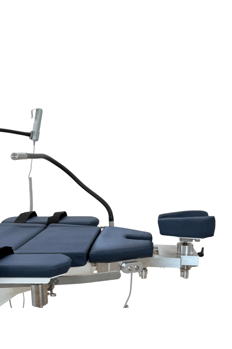 versatile surgical chair modified close up view